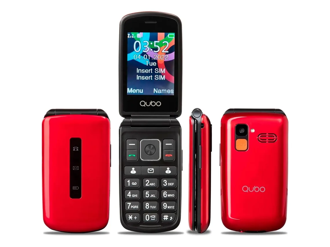 Qubo P210NW | Vermelho