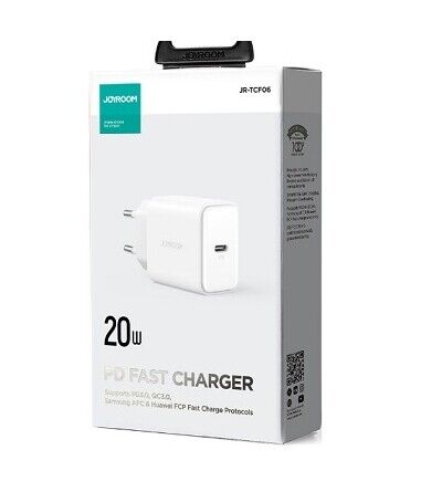 Carregador Joyroom USB-C | 20W | Branco