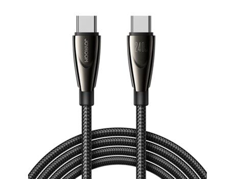 Cabo Joyroom serie pioneer USB-C-USB-C | 1.2M | Preto