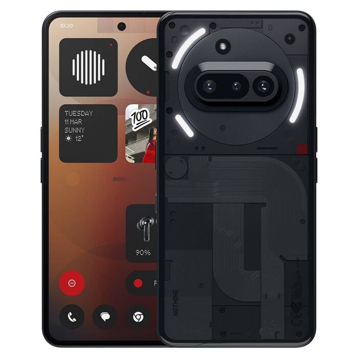 Nothing Phone (3a) | 12GB |256GB | Preto
