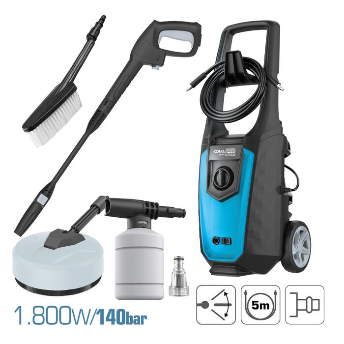 Maquina De Pressão KomaTools 1800W