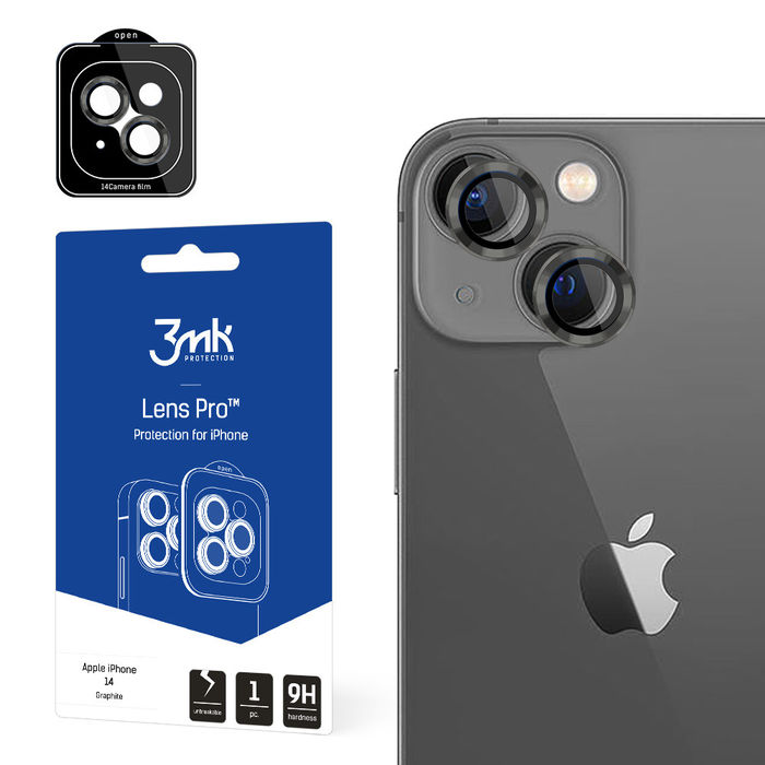 3mk Lens Protection Pro - Lens iPhone 14 Pro/14 Pr (graphite)