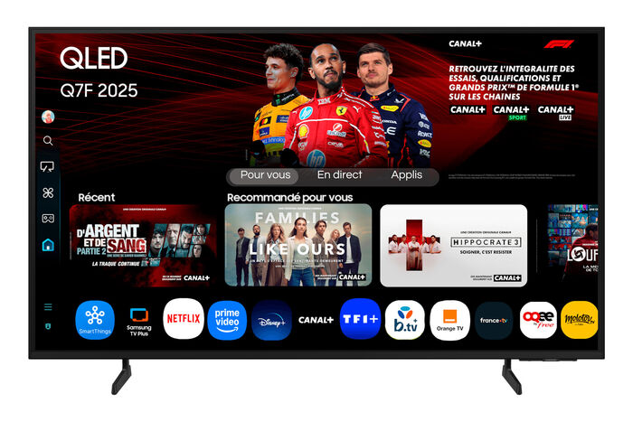Samsung TQ43Q7FAAU 109,2 cm (43") 4K Ultra HD Smart TV Wi-Fi Preto