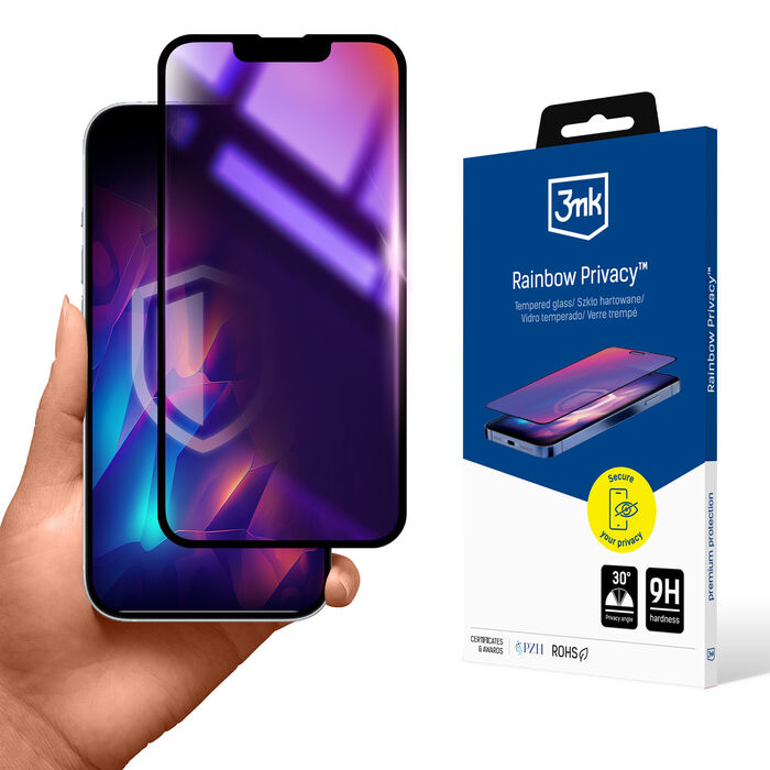 3mk Rainbow Privacy - iPhone 13/13 Pro/14