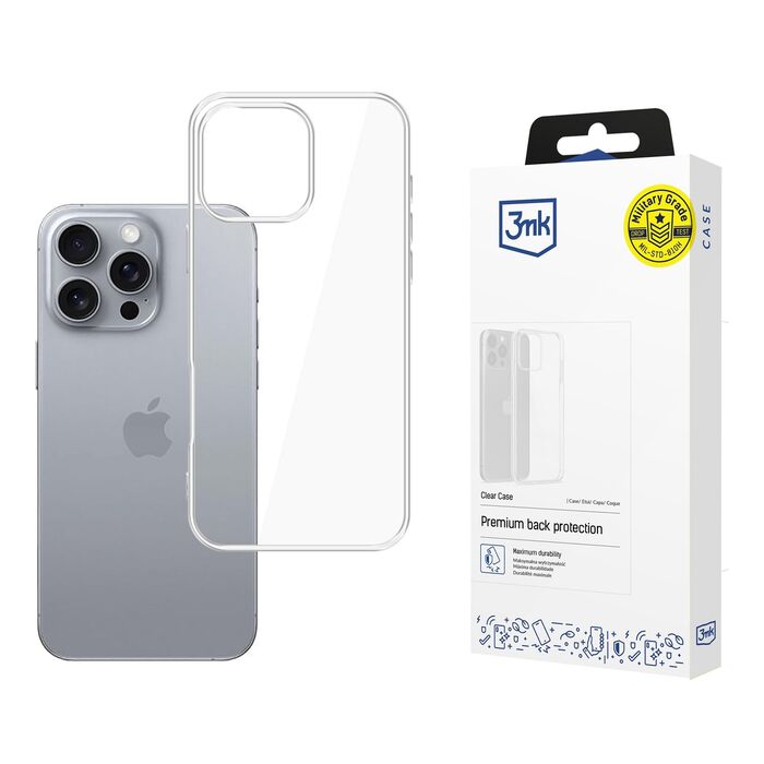 3mk Clear Case - Apple iPhone 16 Pro
