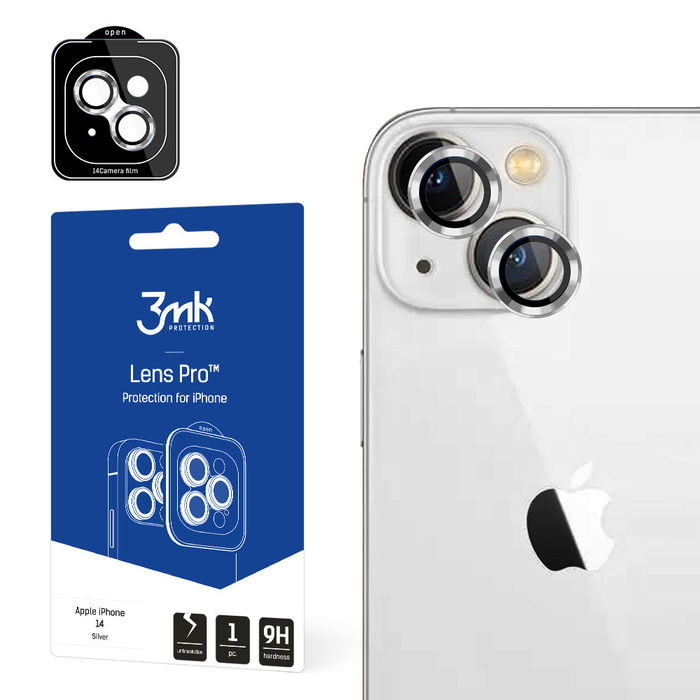 3mk Lens Protection Pro - Lens iPhone 14 Pro/14 Pro (silver)