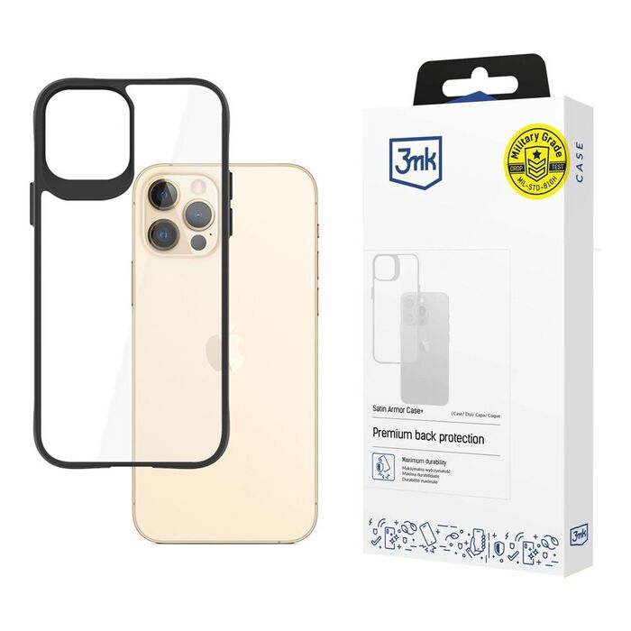 3mk Satin Armor Case+ - Apple iPhone 12 Pro Max