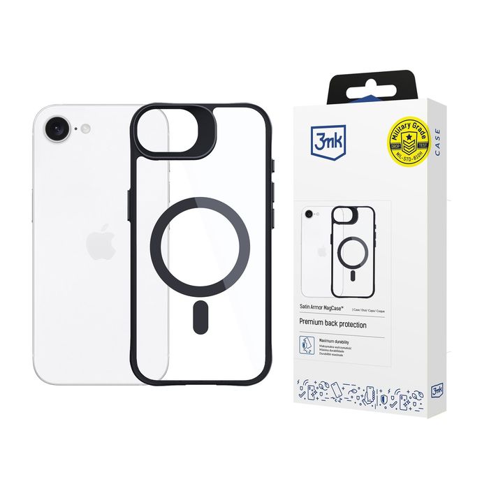 3mk Satin Armor Magcase - Apple iPhone 16E