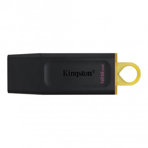 Kingston Unidade flash USB Technology DataTraveler Exodia 128 GB USB tipo A 3.2 Gen 1 (3.1 Gen 1) preta