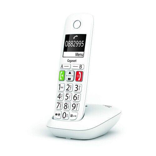 Gigaset E290 DECT/telefone analógico identificador de chamadas branco