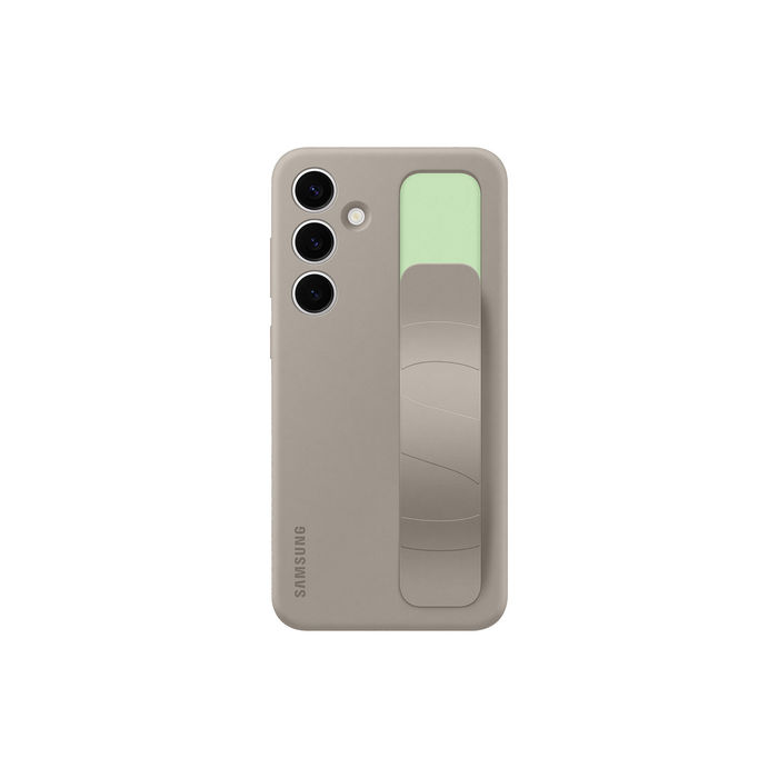 Samsung Standing Grip Case Taupe capa para telemóvel 17 cm (6.7") Cinzento-acastanhado