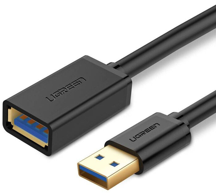 Ugreen US129 cabo USB USB 3.2 Gen 1 (3.1 Gen 1) 1,5 m USB A 5 Gbit/s Preto