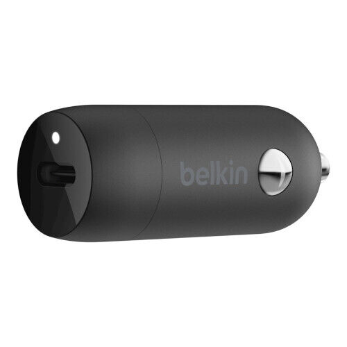 Belkin Carregador de Isqueiro USB-C 20W | Preto