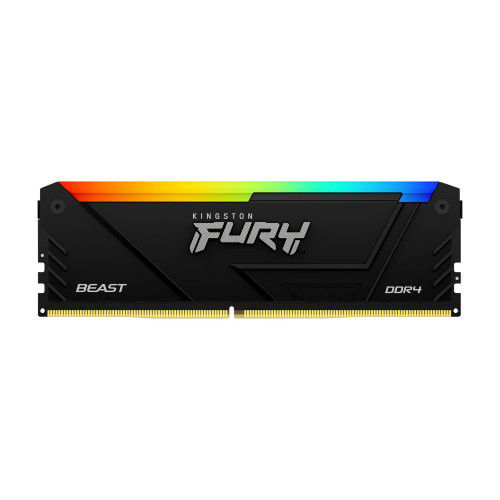 Kingston Módulo de memória Technology FURY Beast RGB 8 GB 1 x 8 GB DDR4 3200 MHz