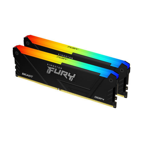 Kingston Módulo de memória Technology FURY Beast RGB 32 GB 2 x 16 GB DDR4 3200 MHz