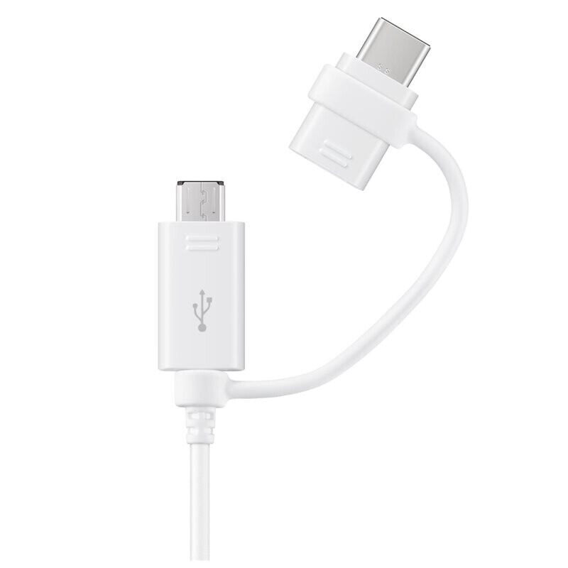 Samsung EP-DG930 cabo USB USB 2.0 1,5 m USB A USB C/Micro-USB B Branco