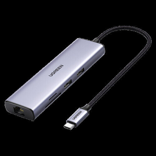 Ugreen Adaptador USB-C para USB|USB-C|HDMI|RJ-45|SD|TF