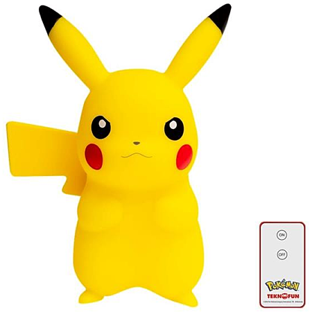 Candeeiro Pokemon Pikachu 3D LED