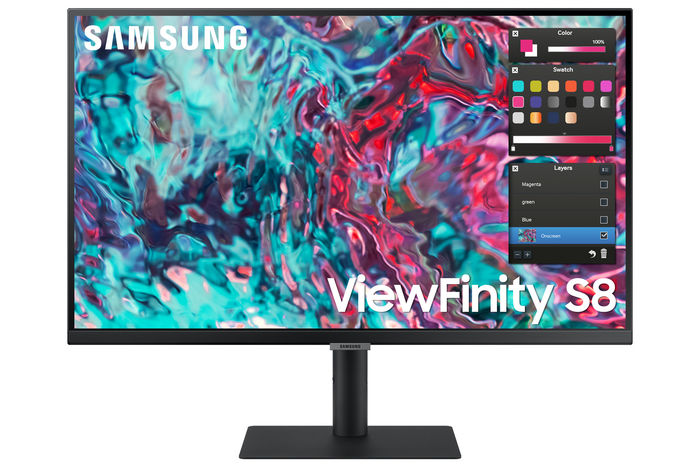 Samsung S80TB monitor de ecrã 68,6 cm (27") 3840 x 2160 pixels 4K Ultra HD LED Preto