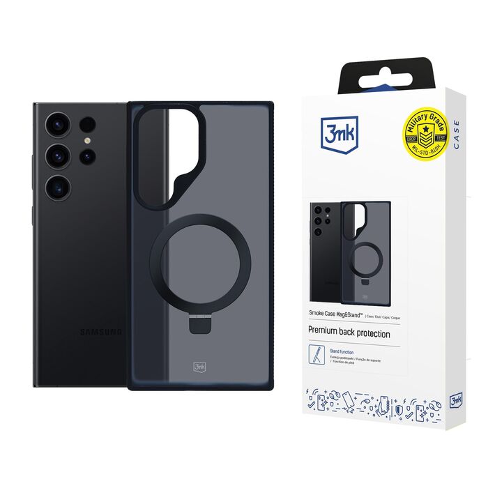 3mk Smoke Case Mag&stand - Samsung Galaxy S24 Ultra