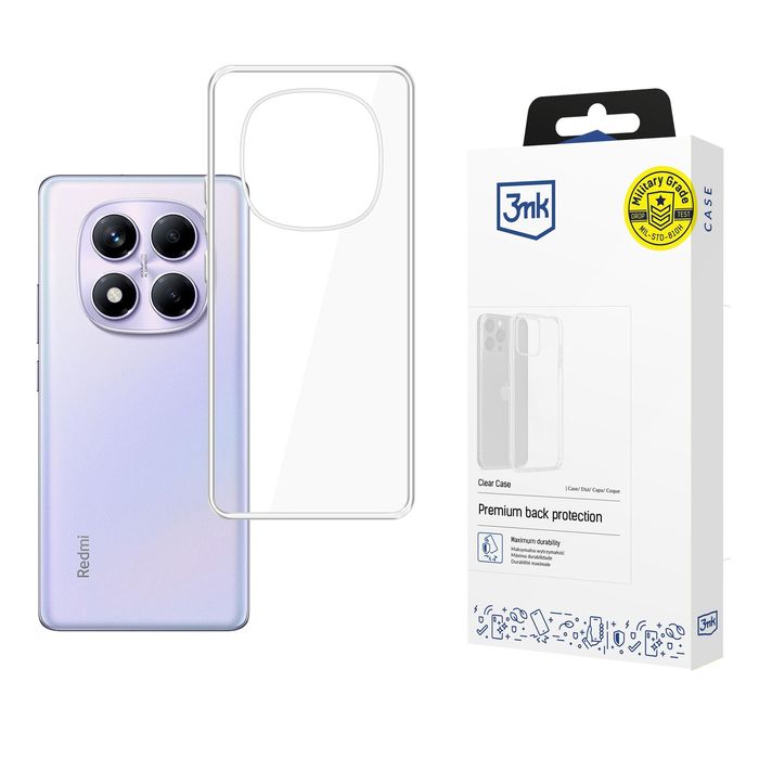 3mk Clear Case - Redmi Note 14 Pro 4G