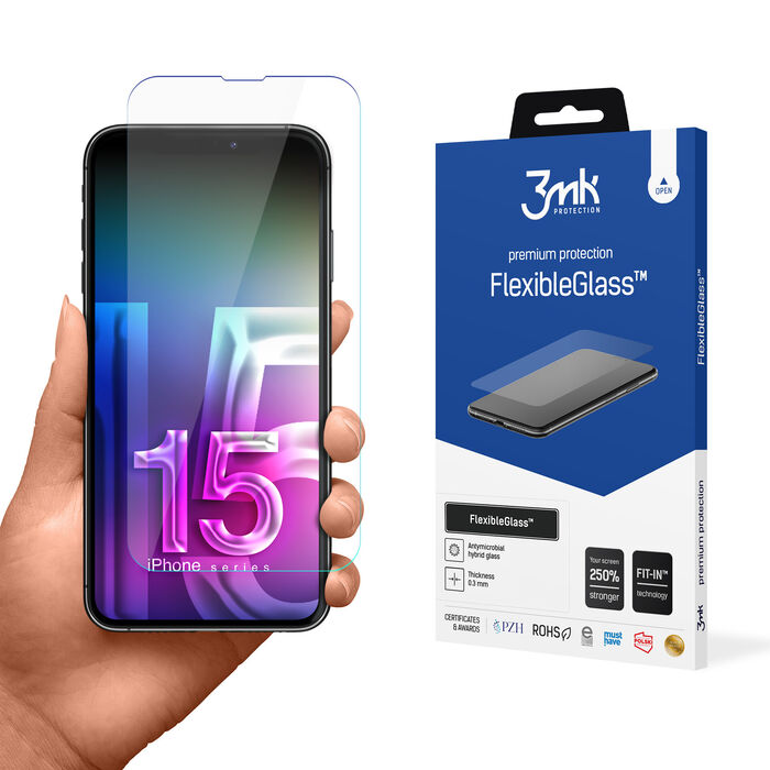 3mk FlexibleGlass - iPhone 15