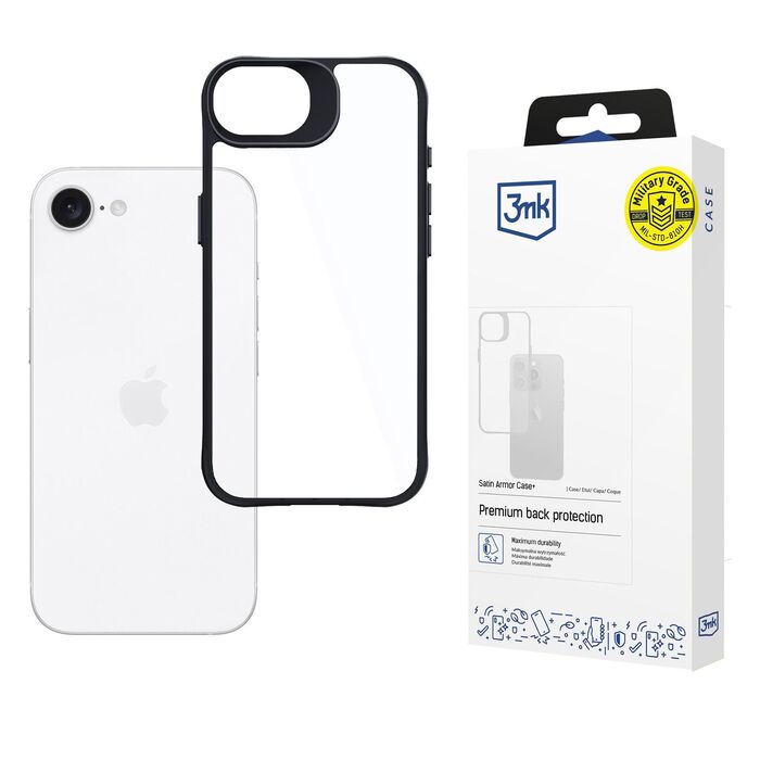 3mk Satin Armor Case+ - Apple iPhone 16E
