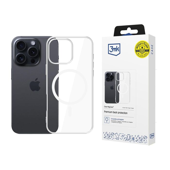 3mk Clear Magcase - Apple iPhone 16 Pro