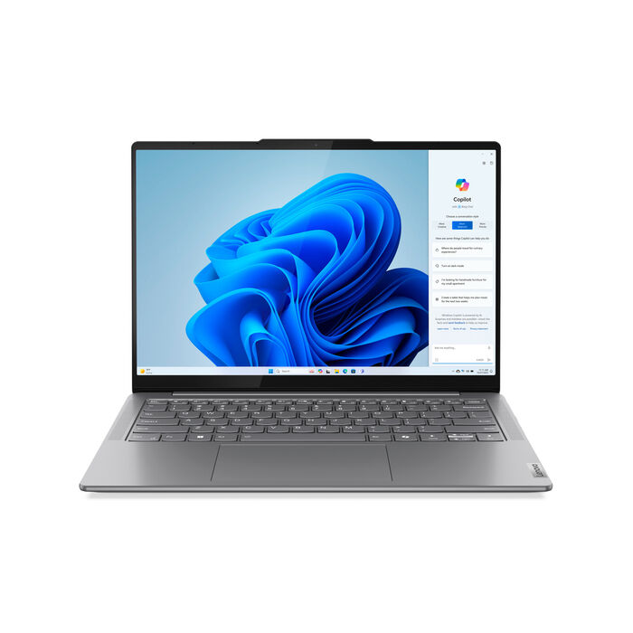 Lenovo Yoga Slim 7 14IMH9 Intel Core Ultra 7 155H Computador portátil 35,6 cm (14") WUXGA 32 GB LPDDR5x-SDRAM 1 TB SSD Wi-Fi 6E (802.11ax) Windows 11 Home Cinzento Português