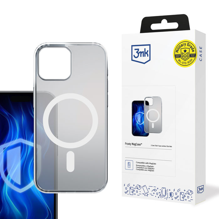 3mk Frosty Magcase White - Apple iPhone 12/12 Pro