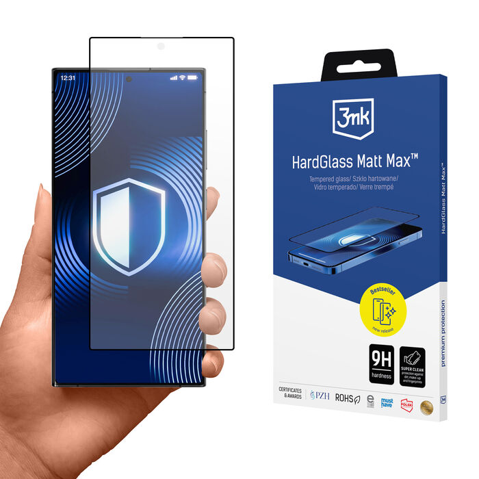3mk HardGlass - Matt Max Samsung S24 Ultra