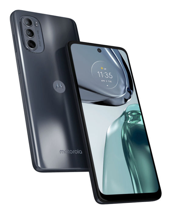 Motorola moto g62 5G 16,5 cm (6.5") Dual SIM híbrido Android 12 USB Type-C 4 GB 128 GB 5000 mAh Cinzento