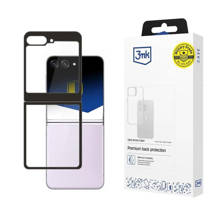 3mk Satin Armor Case+ Flip - Samsung Galaxy Z Flip 5