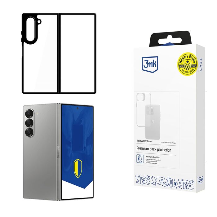 3mk Satin Armor Case+ Fold - Samsung Galaxy Z Fold 6