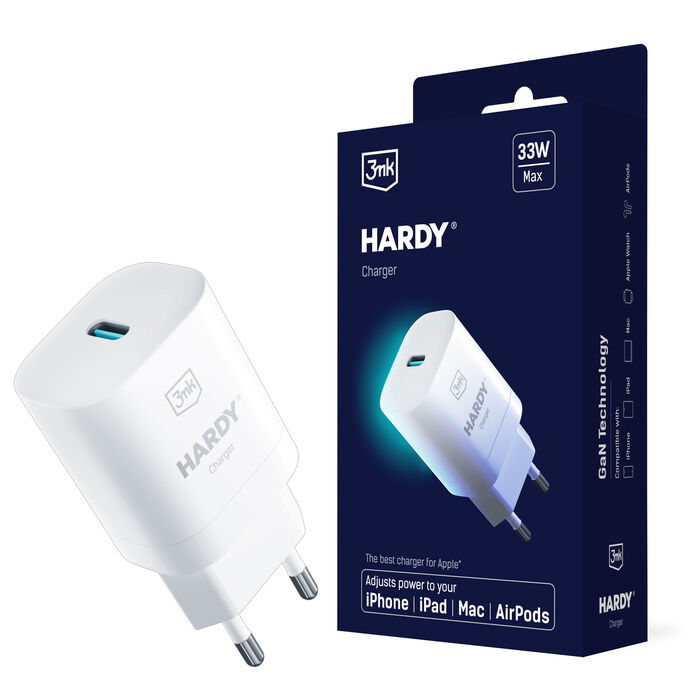 3mk Hardy Charger For Apple 33W