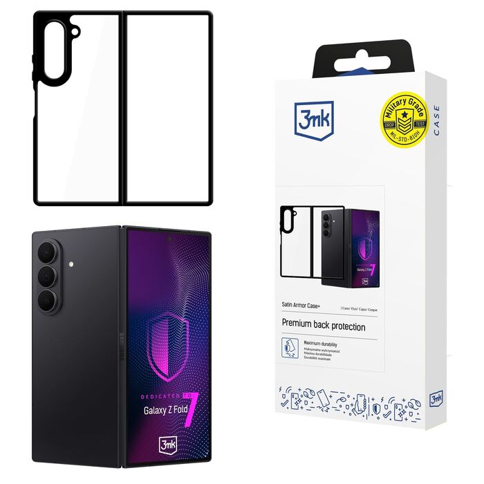 3mk Satin Armor Case+ Fold - Samsung Galaxy Z Fold 7