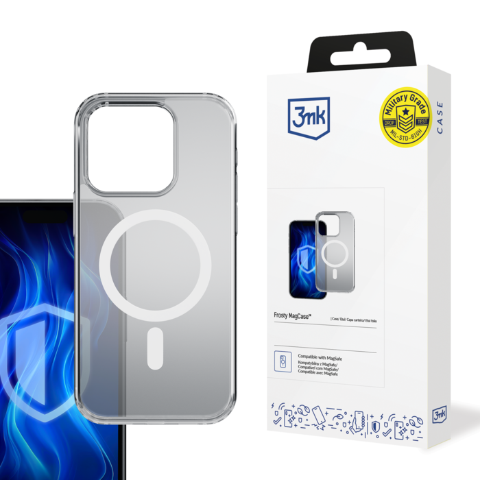 3mk Frosty Magcase White - Apple iPhone 13 Pro Max