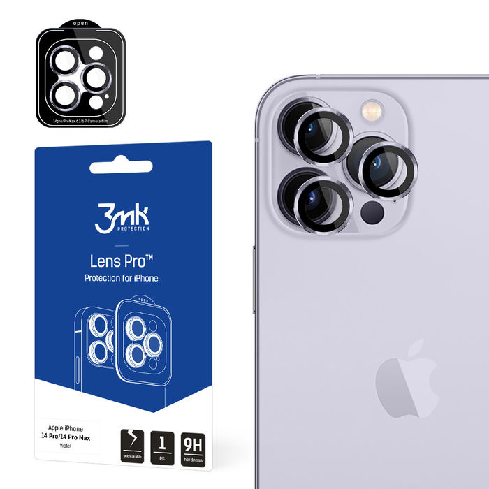 3mk Lens Protection Pro - Lens iPhone 14 Pro/14 Pro (violet)
