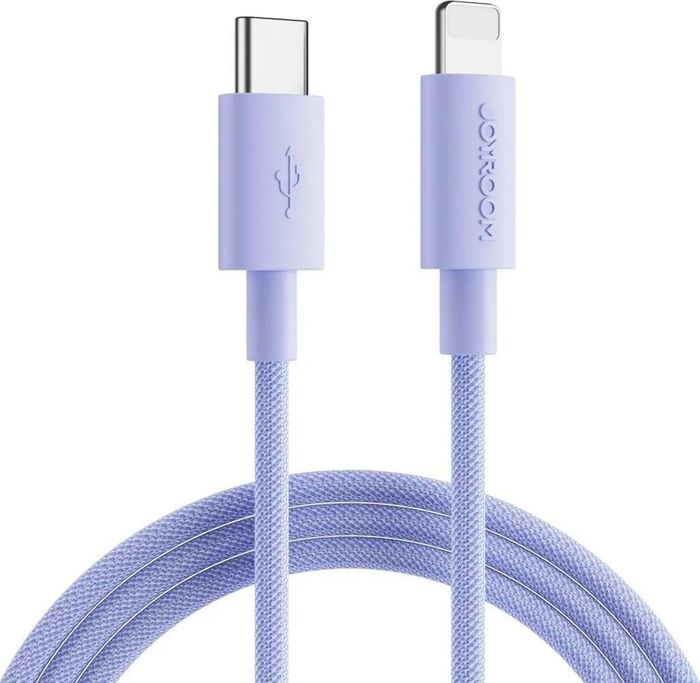 Cabo Joyroom USB-C - Lightning  | 20W  | Roxo