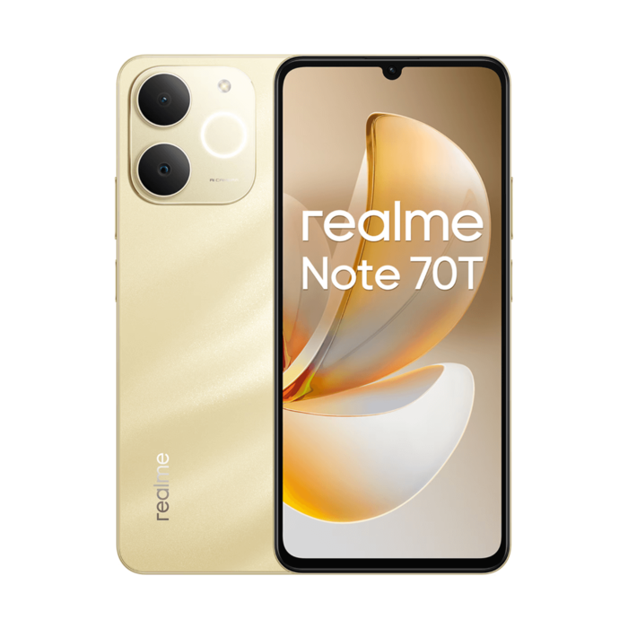 Realme Note 70T | 4GB | 256GB | Dourado