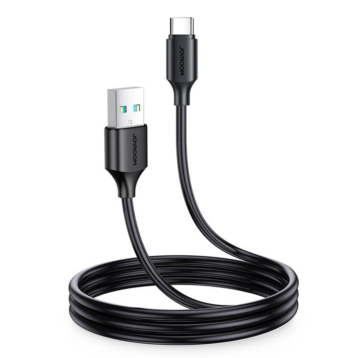 Cabo Joyroom USB- USB-C | 1M | 3A | Preto