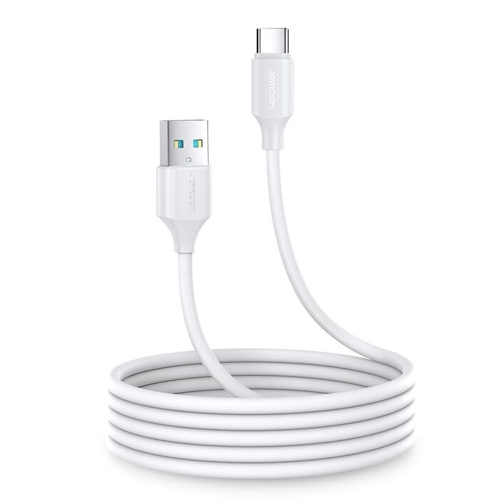Cabo Joyroom USB-C | 2M | 3A  | Branco