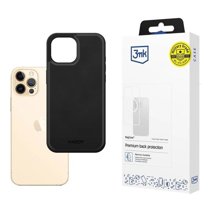 3mk Hardy Apple Silky Leather Magcase - Apple iPhone 12/12 Pro
