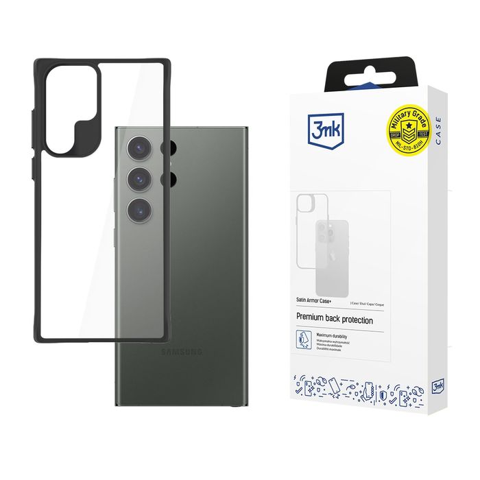 3mk Satin Armor Case+ - Samsung Galaxy S24 Ultra