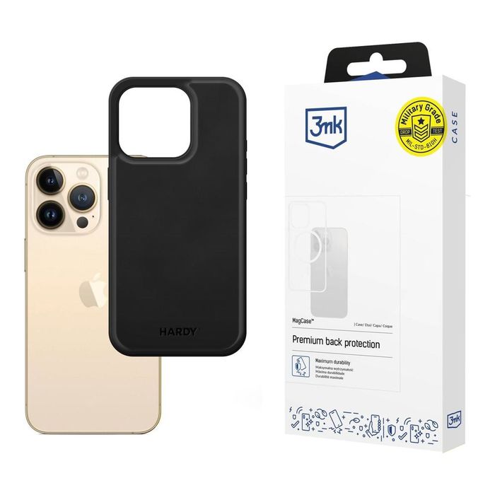 3mk Hardy Apple Silky Leather Magcase - Apple iPhone 13 Pro