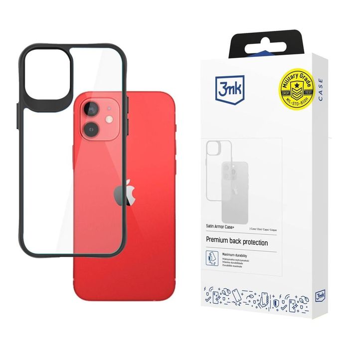 3mk Satin Armor Case+ - Apple iPhone 12/12 Pro