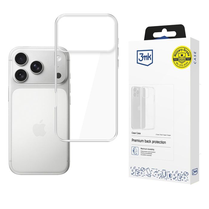 3mk Clear Case - Apple iPhone 17 Pro