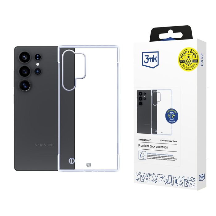 3mk Just20g Clear Case - Samsung Galaxy S25 Ultra