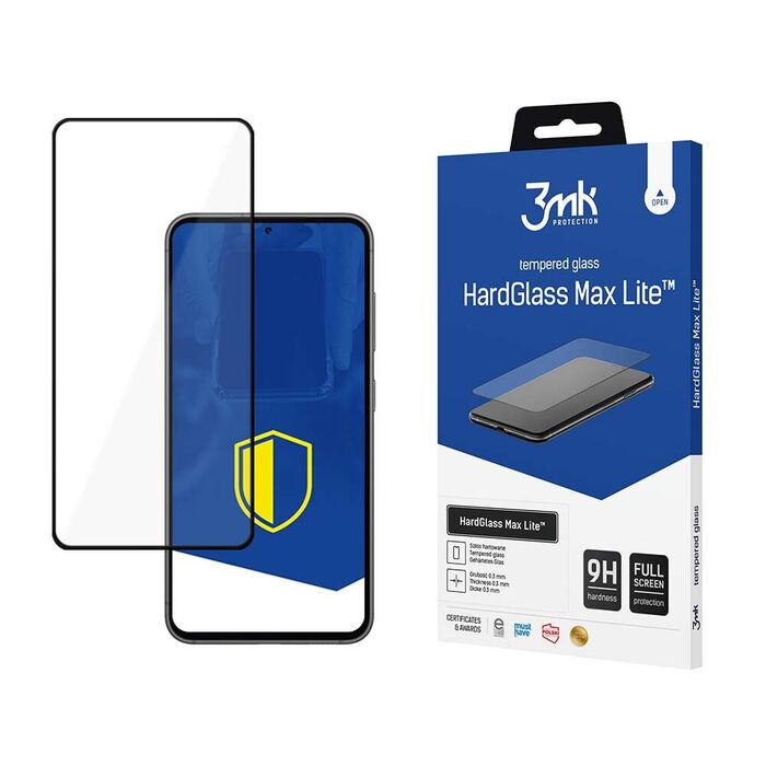 3mk HardGlass Max Lite - Samsung Galaxy S23 Plus