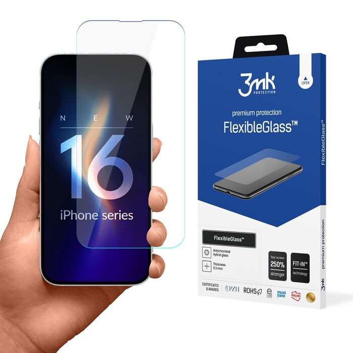 3mk FlexibleGlass - iPhone 16